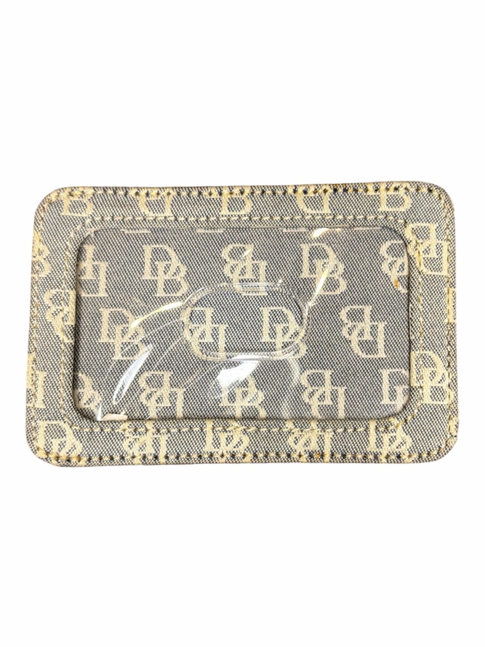 Dooney & Bourke monogram photo ID card holder